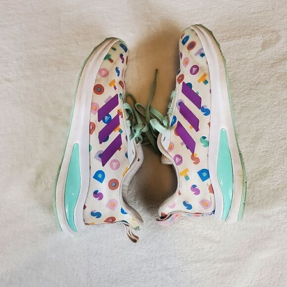 Adidas Legos DOTS Fortarun Running Shoes Size 4.5 - Picture 10 of 11